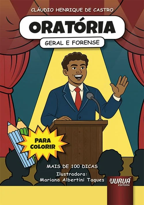 Capa de Oratória Geral e Forense - mais de 100 dicas
