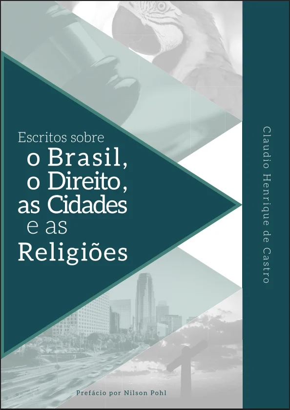 Capa de Escritos sobre o Brasil, o direito, as cidades e as religiões