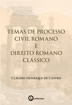 Capa de Temas de processo civil romano e direito romano clássico