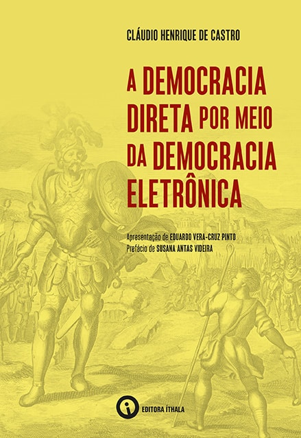Capa de A democracia direta por meio da democracia eletrônica